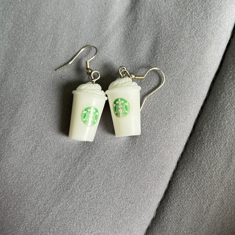 starbucks frappuccino earrings